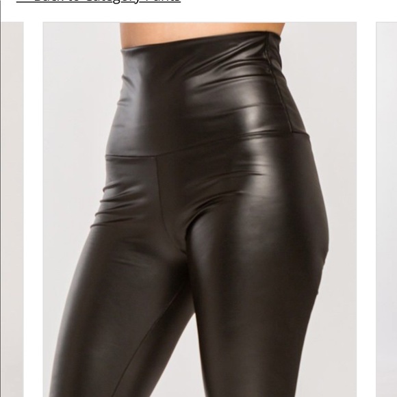 Just Restocked Faux Leather Legging - Picture 2 of 6